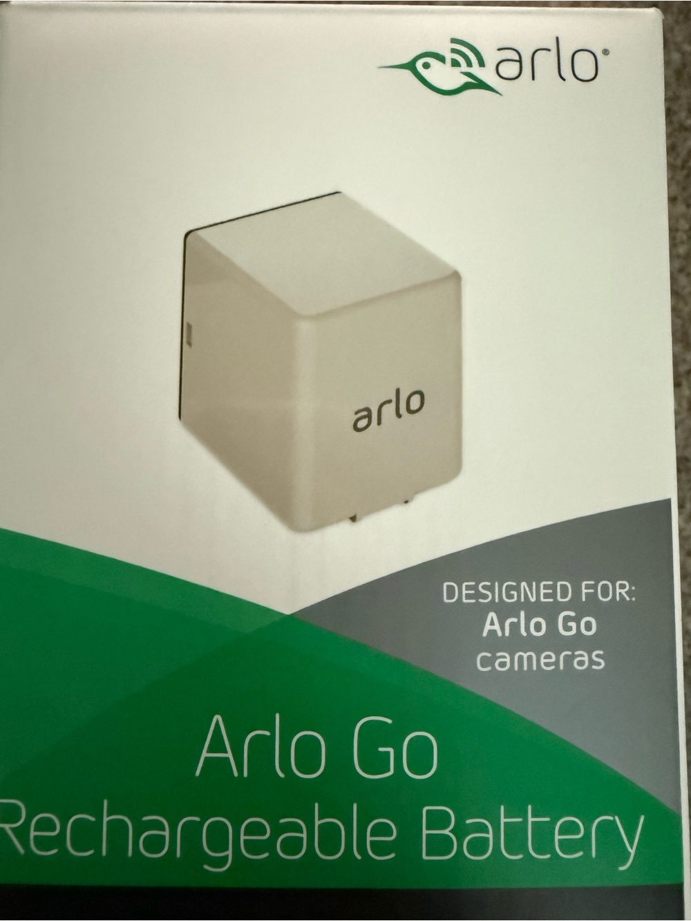 Arlo White Rechargeable Battery for Arlo Go Cameras